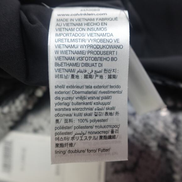 Calvin Klein Sequin Midi Dress Silver- XS - Picture 5 of 9